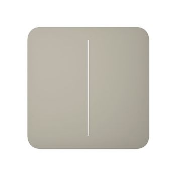 Выключатель  двухклавишный Ajax LightSwitch 2-gang оливковый