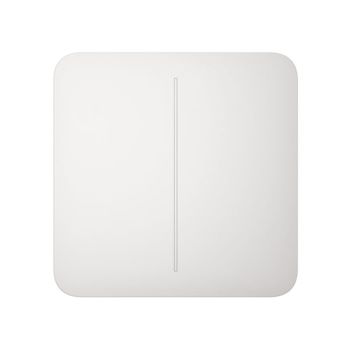 Выключатель двухклавишный Ajax LightSwitch 2-gang белый
