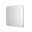 Выключатель двухклавишный Ajax LightSwitch 2-gang белый