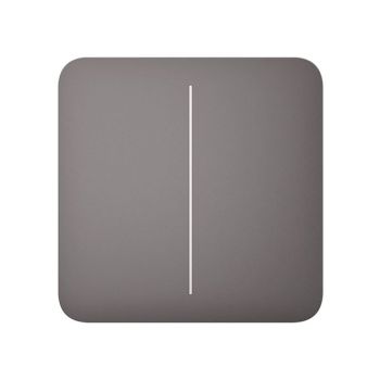 Выключатель двухклавишный Ajax LightSwitch 2-gang серый 
