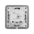Вимикач двоклавішний Ajax LightSwitch 2-gang сірий