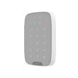 Бездротова сенсорна клавіатура Ajax KeyPad Plus white