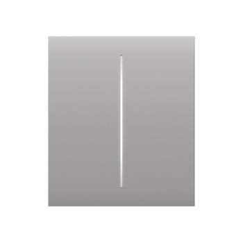 Центральна кнопка Ajax CenterButton (2-gang) димний