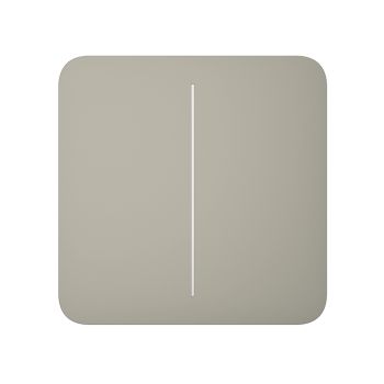 Кнопка Ajax SoloButton (2-gang) оливковый