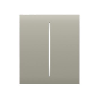 Центральная кнопка Ajax CenterButton (2-gang) оливковый