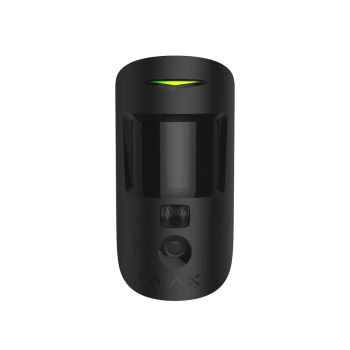 Беспроводной датчик руху Ajax MotionCam HDR (PhOD) Jeweller черный
