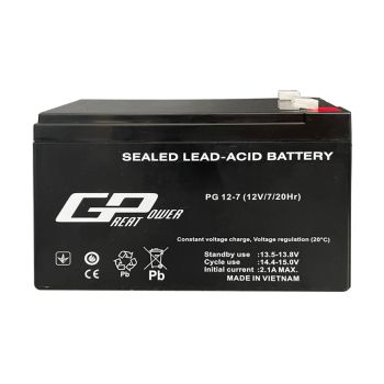 Аккумулятор Great Power АКБ 12V 7Ah