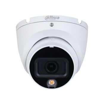 HDCVI камери відеоспостереження: купольні - 5МП Smart Dual Light HDCVI камера Dahua DH-HAC-HDW1500TLMP-IL-A (2.8 мм)