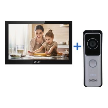 Комплекты домофона - Комплект домофона Dahua DHI-VTH5341G-W+ DHI-VTO2311R-WP