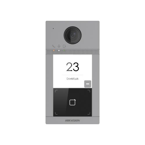 IP вызывные панели WI FI - 2 МП IP вызывная панель Hikvision DS-KV8113-WME1(B)/Flush