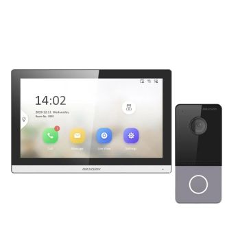 Комплекты домофона - Комплект домофон Hikvision DS-KH6350-TE1 + вызывная панель DS-KV6103-PE1(С)
