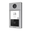 Комплект домофон Hikvision DS-KH8350-TE1 + вызывная панель DS-KV8113-WME1(B)/Flush