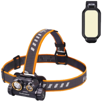 Фонарь налобный + фонарь ручной Fenix HM70R + Fenix E-LITE