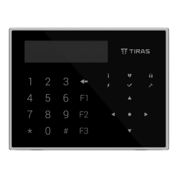 Клавиатура Tiras K-GLCD (black)