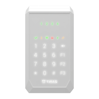 Клавіатура Tiras K-PAD4 white