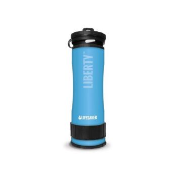 Портативная бутылка для очистки воды LifeSaver Liberty Blue