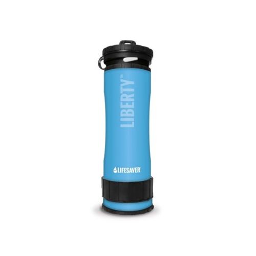 Очищувачі води - Портативна пляшка для очищення води LifeSaver Liberty Blue