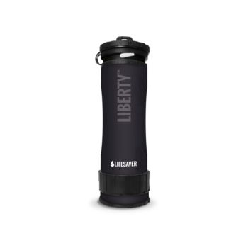 Портативная бутылка для очистки воды LifeSaver Liberty Black