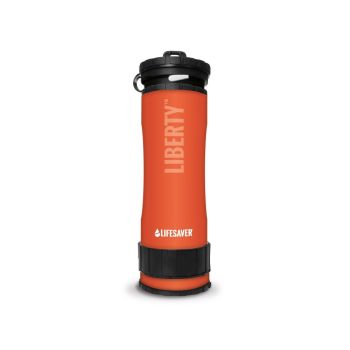 Портативная бутылка для очистки воды LifeSaver Liberty Orange