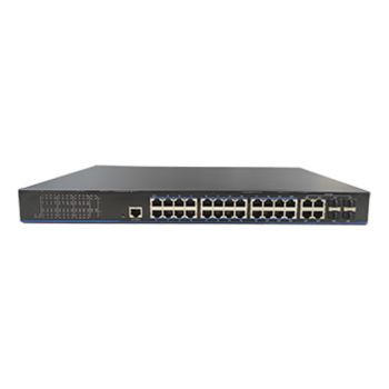 24-портовый L2 управляемый PoE+ коммутатор Utepo UTP3328TS-PSB-L2