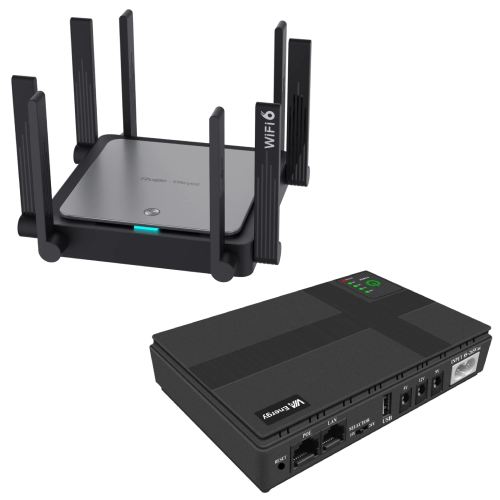 Пошук“ибп” - Комплект VIA Energy Mini UPS 2.0 + RG-EW3200GX PRO