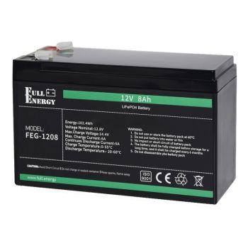Акумулятор Full Energy FEG-128 LiFePO4 8Ah/12В  