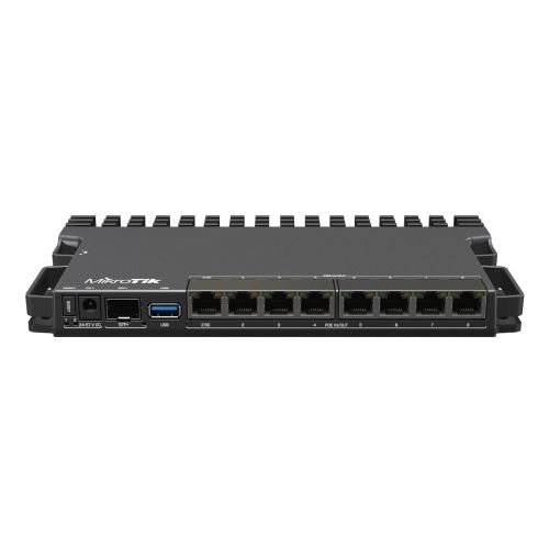 Маршрутизаторы - 9-портовый маршрутизатор MikroTik RB5009UPr+S+IN