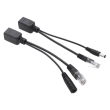 Инжектор пассивный (пара) POE 802.3at (30Вт), OEM Q50, черный
