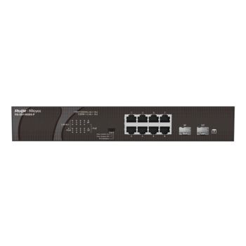 8-портовий некерований PoE комутатор Ruijie Reyee RG-ES110GDS-P