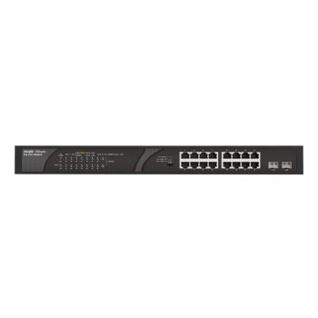 16-портовый неуправляемый PoE коммутатор Ruijie Reyee RG-ES118GS-P