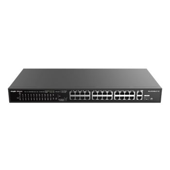 24-портовий некерований PoE комутатор Ruijie Reyee RG-ES126S-LP V2