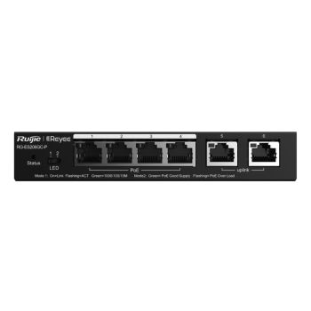 4-портовый гигабитный интеллектуальный PoE коммутатор Ruijie Reyee RG-ES206GC-P