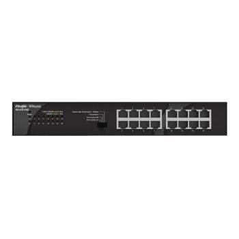 16-портовый неуправляемый коммутатор Ruijie RG-ES116G