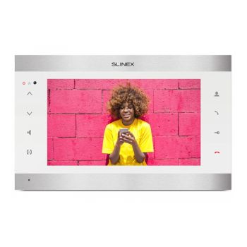 IP видеодомофон Slinex SL-10N Cloud silver+white