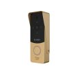 2МП вызывная видеопанель домофона  Slinex ML-20HD gold+black