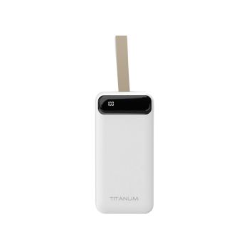 Повербанк Titanum 741 50000mAh White