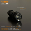 Портативный светодиодный фонарик VIDEX VLF-A055 600Lm 5700K