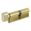 Цилиндр Abus KE50 ключ/тумблер 60 мм 30х30Т (латунь)