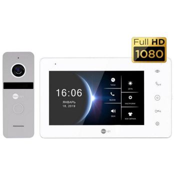 Комплект відеодомофона Neolight NeoKIT HD + Silver