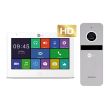 Комплект видеодомофона NeoLight MEZZO HD Black / Solo FHD (серебро)