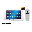 Комплект видеодомофона NeoLight KAPPA WiFi Box (серебро)