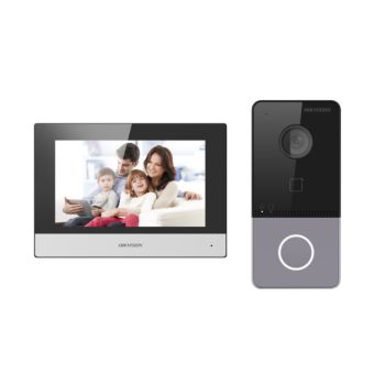 Комплект IP домофона Hikvision DS-KIS603-P (B)