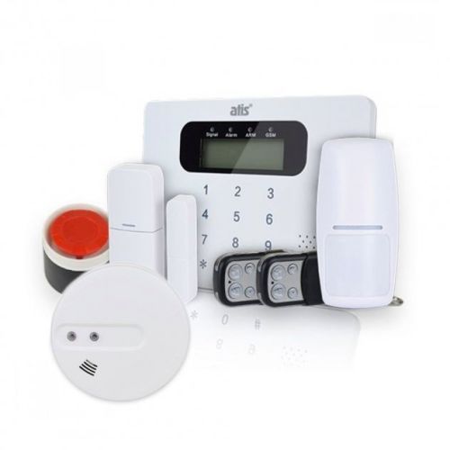 Охранная сигнализация Atis - Комплект сигнализации ATIS Kit GSM 100 +датчик дыма ATIS 229DW