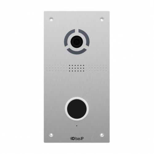 IP вызывные панели BAS-IP - IP вызывная панель с бесконтактной кнопкой вызова Bas-IP AV-05FD silver