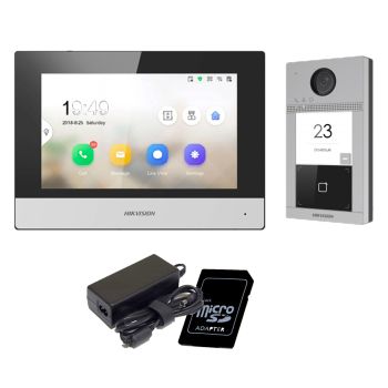 Комплект IP домофона Hikvision DS-KIS604-P