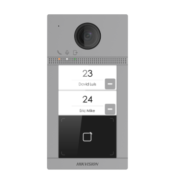 Вызывная панель с Wi-Fi Hikvision DS-KV8213-WME1(C)/Flush