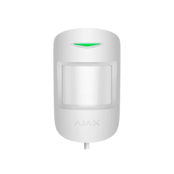 Датчик руху Ajax MotionProtect Fibra білий