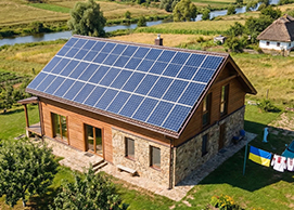 Установка солнечных панелей в частном доме