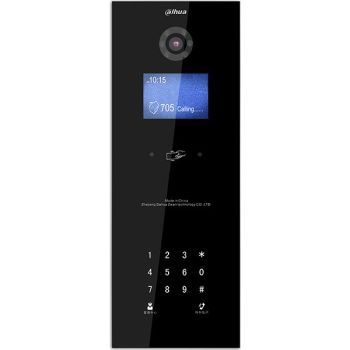 IP вызывная панель Dahua DHI-VTO1220B (черная)