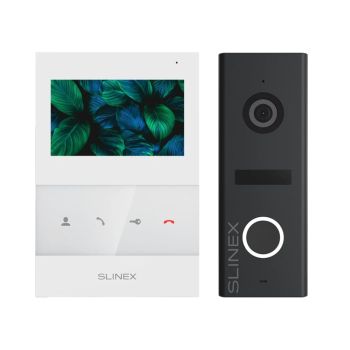Комплект видеодомофона Slinex SQ-04 White + ML-17HR Graphite